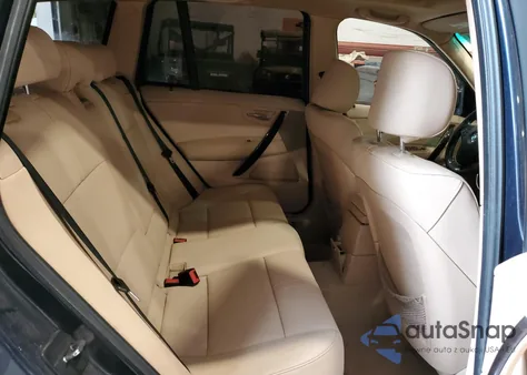 2007 BMW X3 3.0Si из США, поврежденный, VIN WBXPC93497WF29257